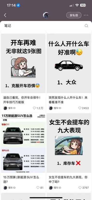 他放弃90%的男性市场,专为“女司机”写笔记,结果一篇广告就收了11000! 他放弃90%的男性市场,专为“女司机”写笔记,结果一篇广告就收了11000!