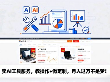 用AI一天赚1000块？小学生都能看懂的赚钱攻略