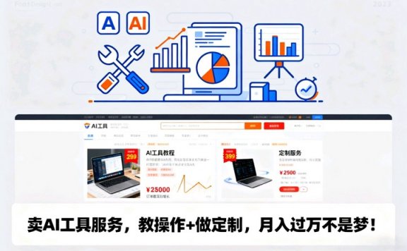 用AI一天赚1000块？小学生都能看懂的赚钱攻略