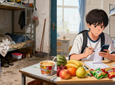 大学生算着生活费不够？看看农民工：一年买 2 次水果，饮料瓶当水杯